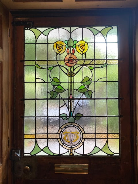 Custom stained glass craft piece