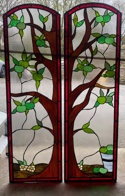 Custom stained glass craft piece
